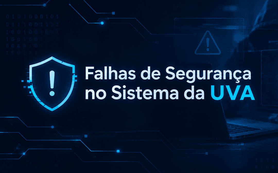 Thumbnail do projeto Falhas de Segurança no Sistema da UVA